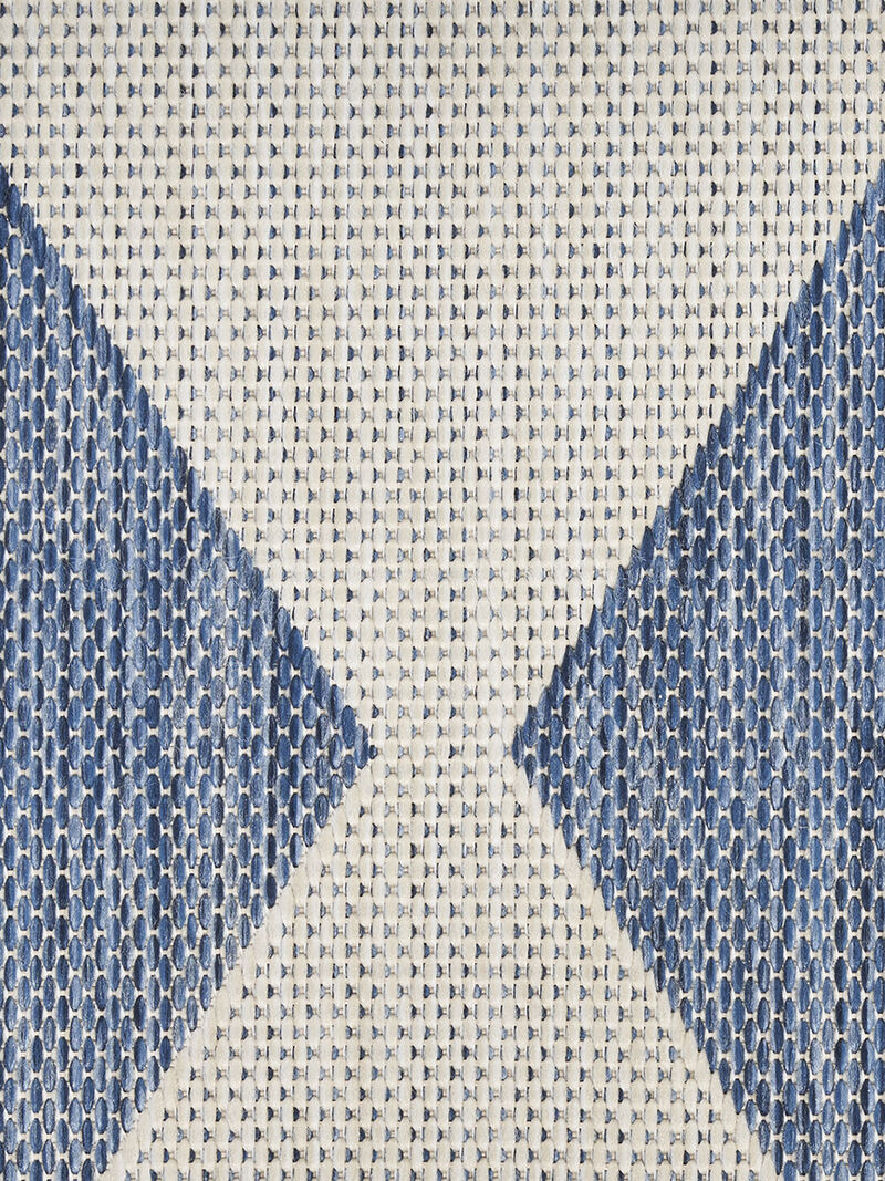 Positano POS04 Navy/Blue 2'2" x 8' Rug image number 6