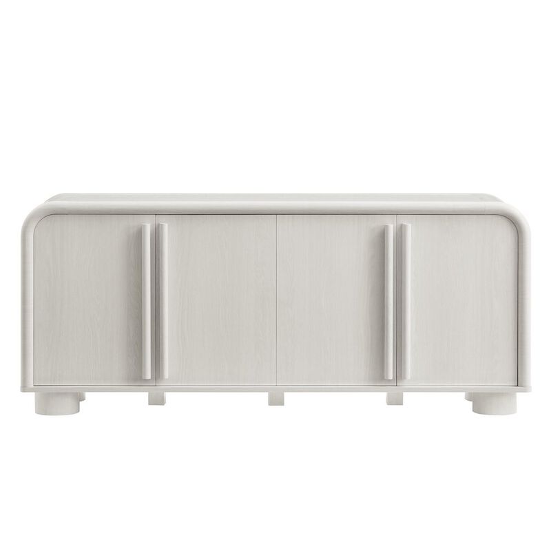 Bellamy 63" Curved Sideboard Cabinet image number 4
