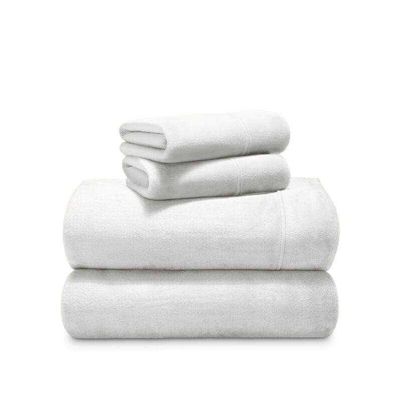 Velvety Soft Microplush Fleece Sheet Set image number 0
