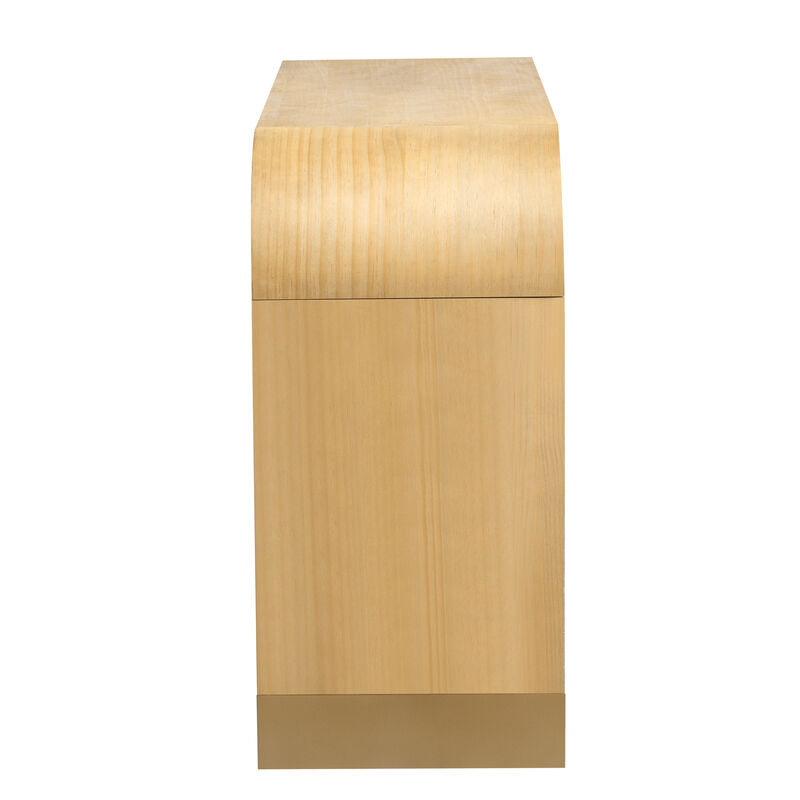 Merax 4-door Panel Cabinet with Adjustable Shelves