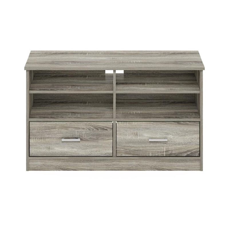 Furinno Jensen TV Stand with Drawer, French Oak