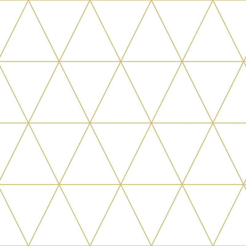 Leda Metallic Geometric Wallpaper image number 0