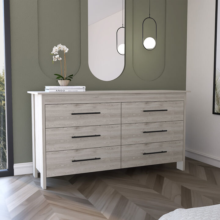 Lofrak 6 Drawer Double Dresser