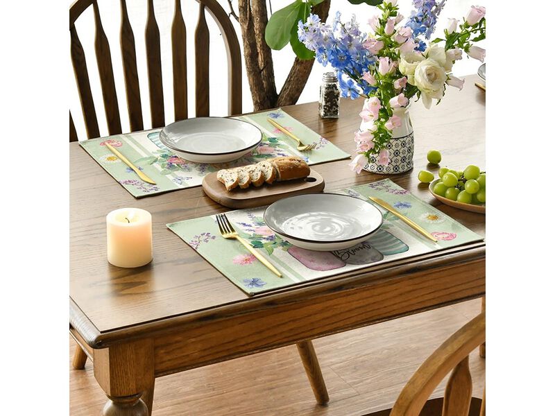 Bloom Vase Floral Spring Placemats image number 3