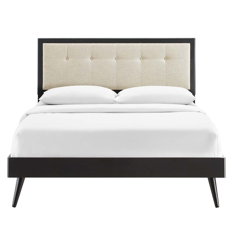 Modway - Willow King Wood Platform Bed with Splayed Legs image number 4