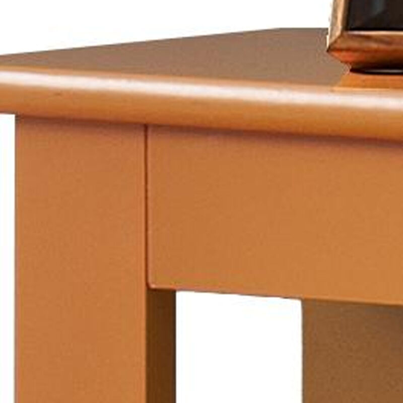 Kings Brand Furniture Balfour Console Table – Durable Wood, Windsurfer Finish, Smooth Top & Lower Shelf