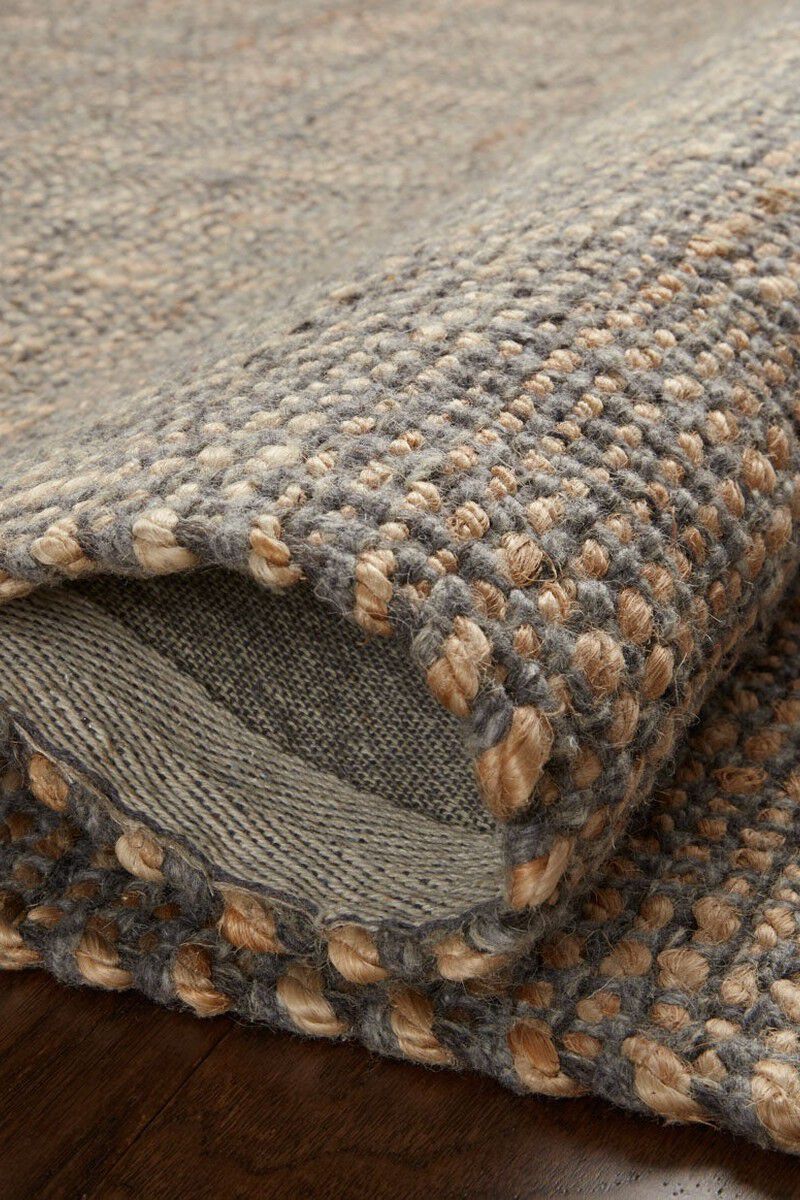 Cornwall CRN01 Charcoal/Natural 8'6" x 11'6" Rug image number 3