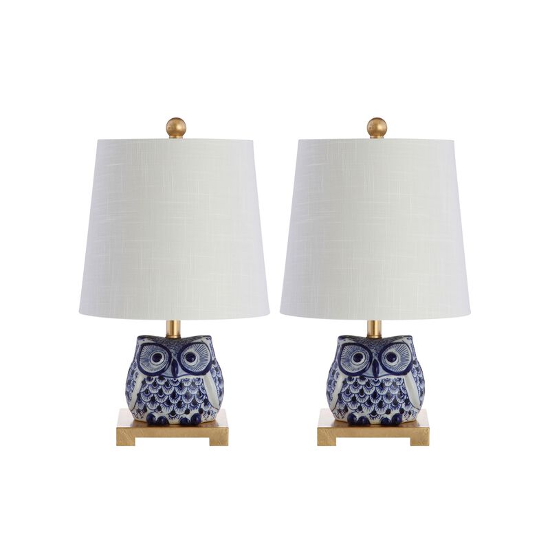 Justina Ceramic Mini Table Lamp