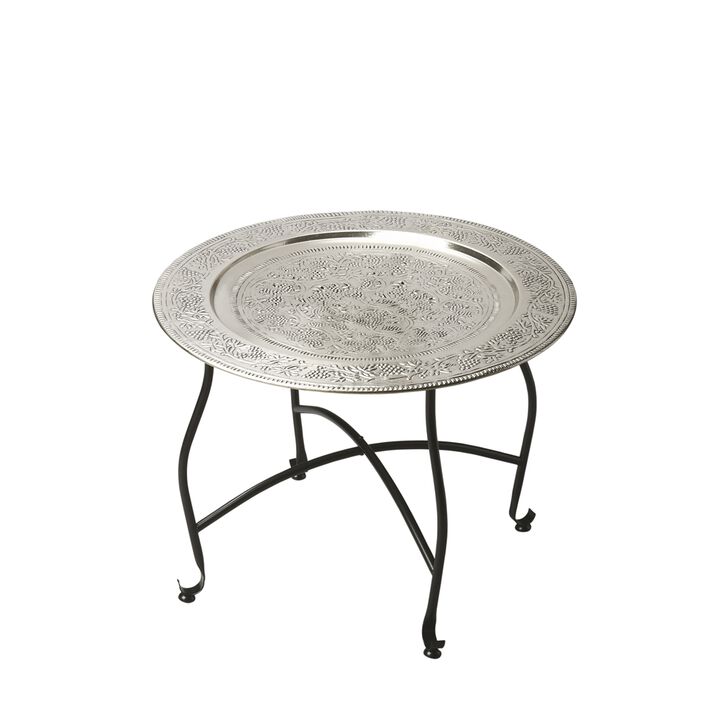 Metal Moroccan Tray Table, Belen Kox