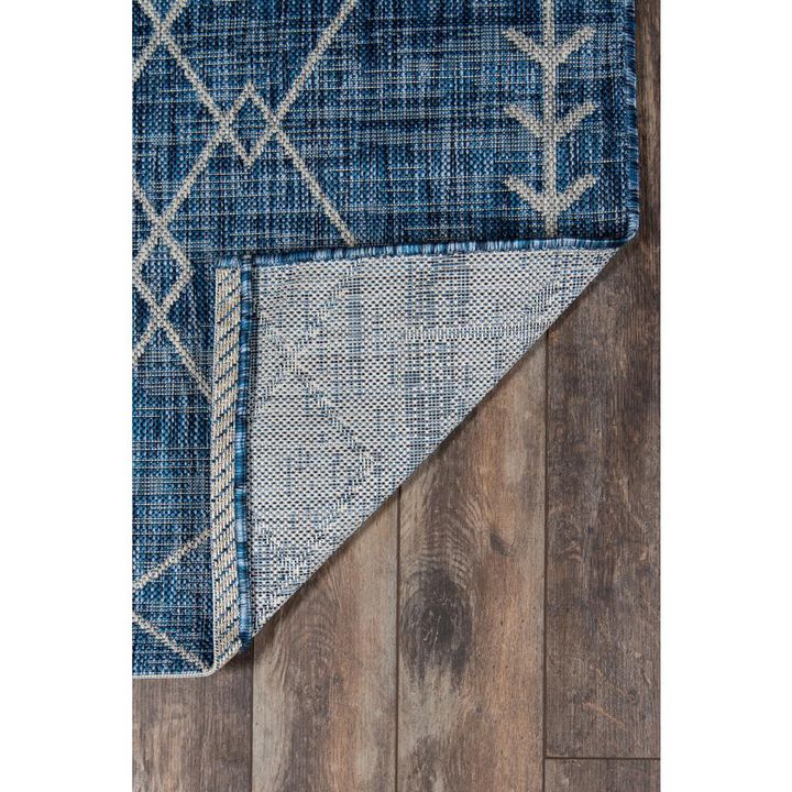 Novogratz Contemporary Runner Area Rug, Blue, 2' X 10' Runner