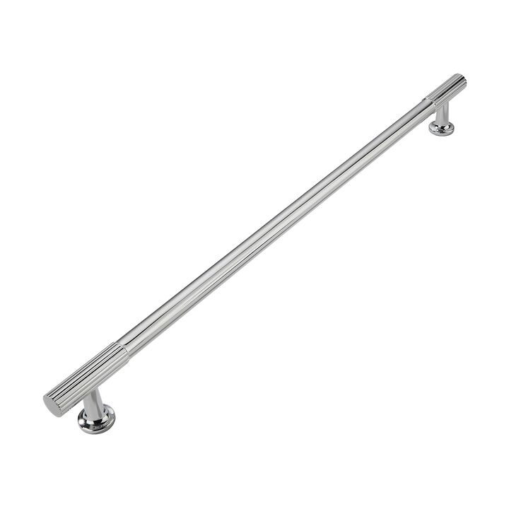 khtumeware Appliance Pull 18 Inch Hole Center 1 Pack Polished Chrome Cabinet Pulls Heavy Duty Solid Kitchen Drawer Handles Cabin