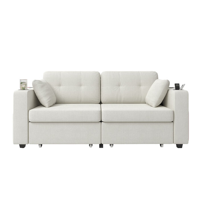 Kistub with Storage Sectional Sofa
