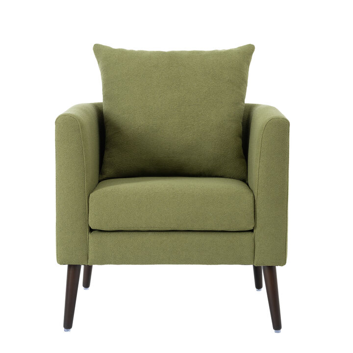 Merax Fabric Armchair Club Accent Chair for Living Room