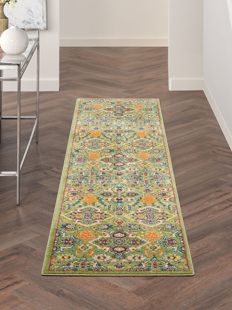 Allur ALR03 Sage/Ivory 2'3" x 12' Rug