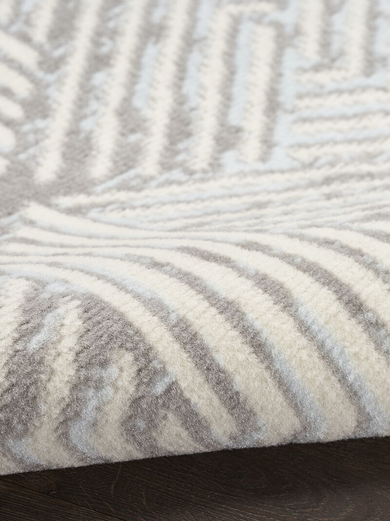 Grafix GRF39 Gray 2'3" x 10' Rug