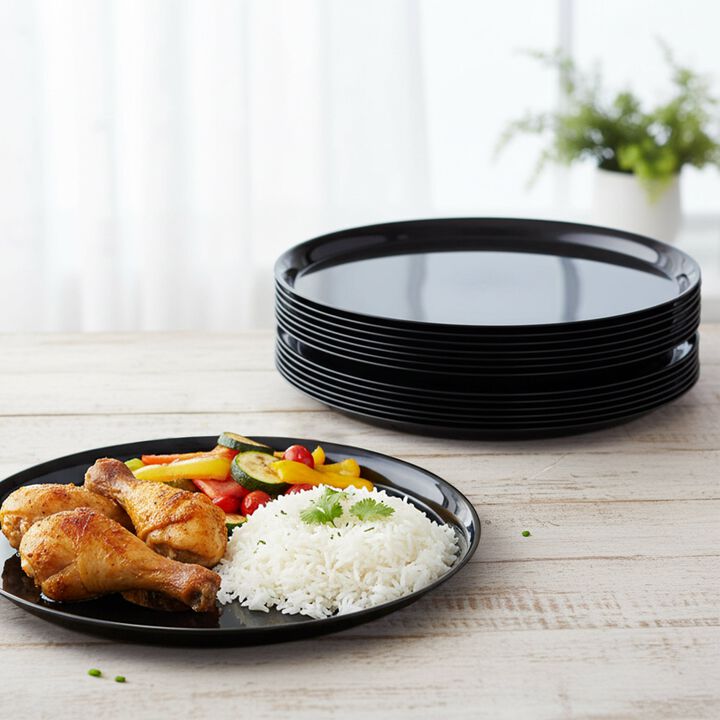 Round Plastic Trays (25 Trays)