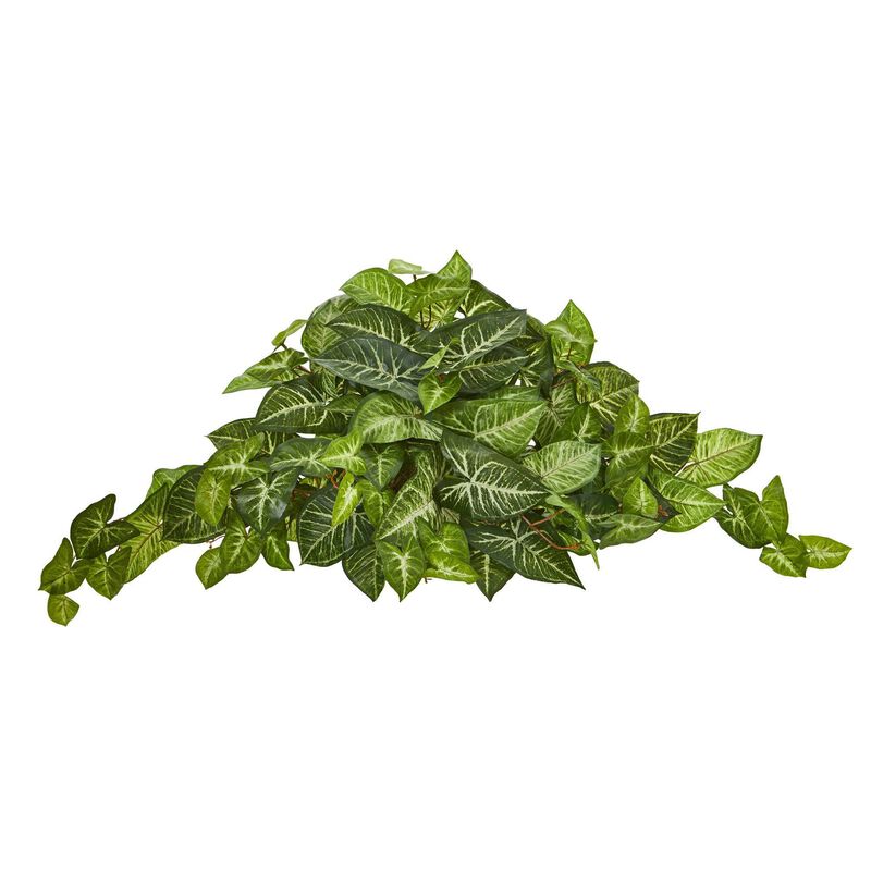 Nearly Natural 36-in Nephthytis Artificial Ledge Plant