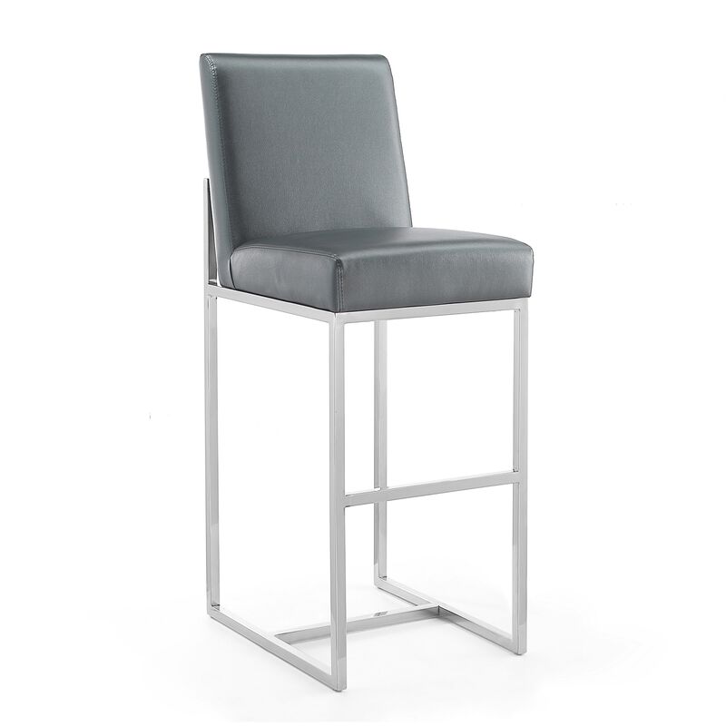 Element Gray Bar Stools (Set of 3)
