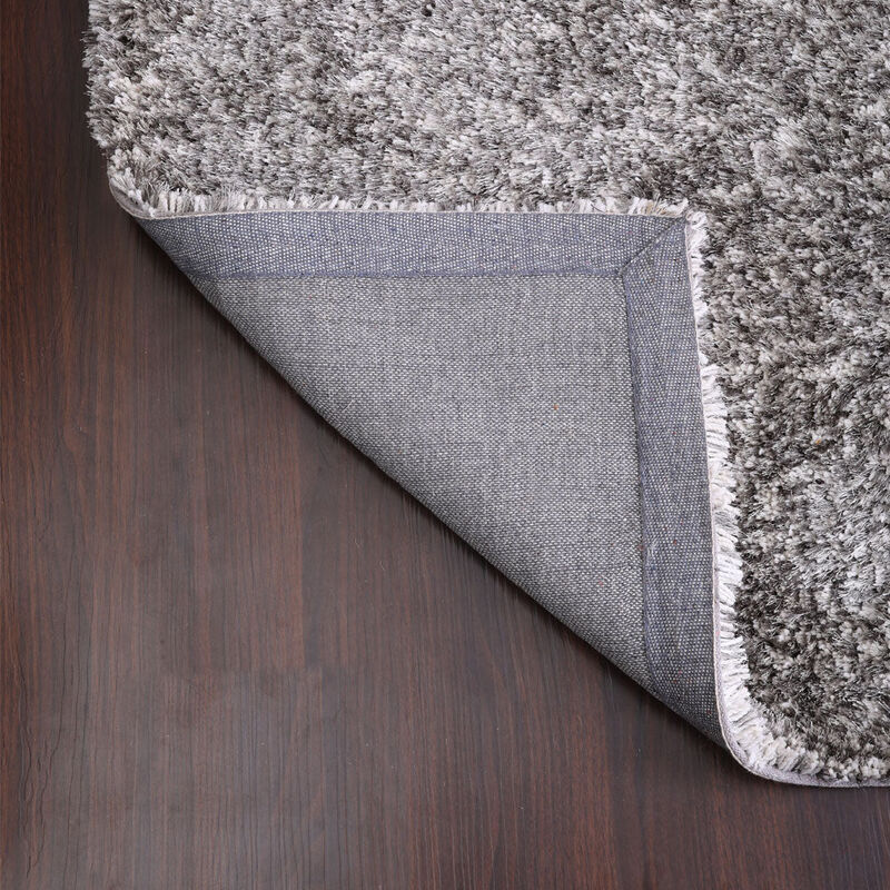 RUGSOTIC CARPETS HAND TUFTED SHAG POLYESTER ECO-FRIENDLY AREA RUGS  - Rectangle, Size, Solid Plain Design, High Pile Thick Handmade Anti Skid Rugs for Living Room, Bed Room K00111 image number 7