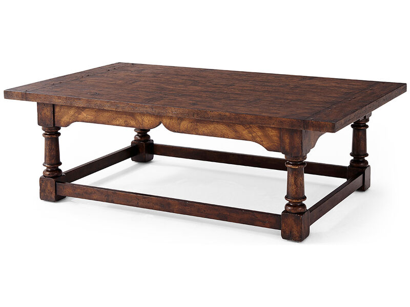 Victory Oak Cocktail Table