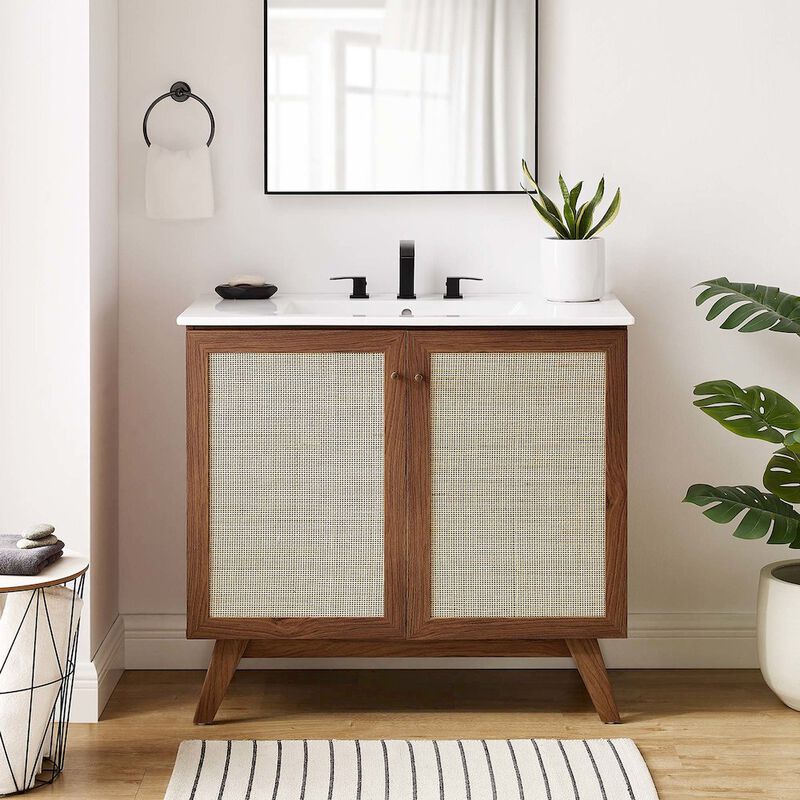 Modway Soma 36&rdquo; Bathroom Vanity Cabinet (Sink Basin Not Included)