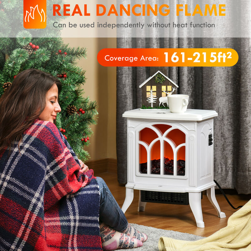 Streamdale Cozy Electric Fireplace Stove: Realistic Heat and Safety