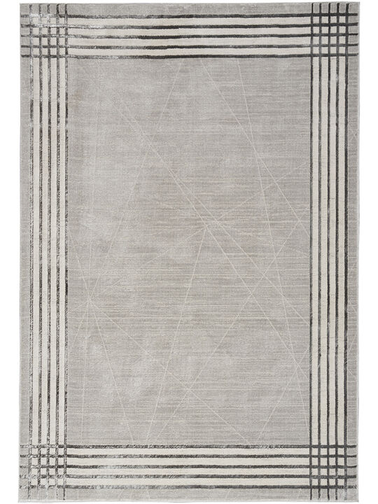 Desire DSR01 Gray/Silver 3'11" x 5'11" Rug