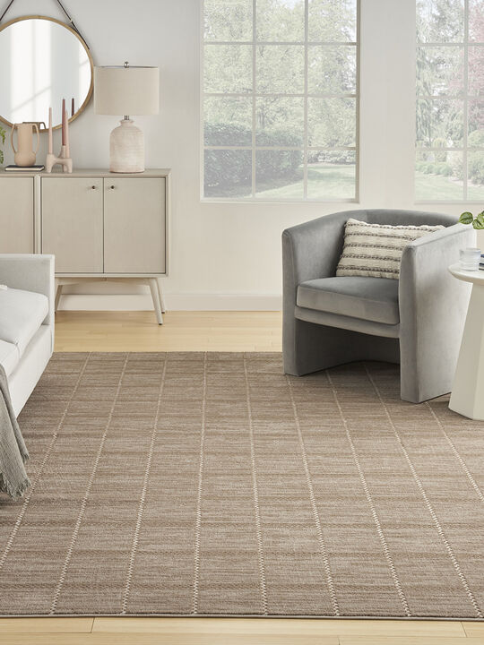 Serenity Home SRH05 Mocha/Ivory 7'10" x 9'10" Rug
