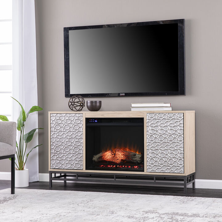Luciana Touch Fireplace Console