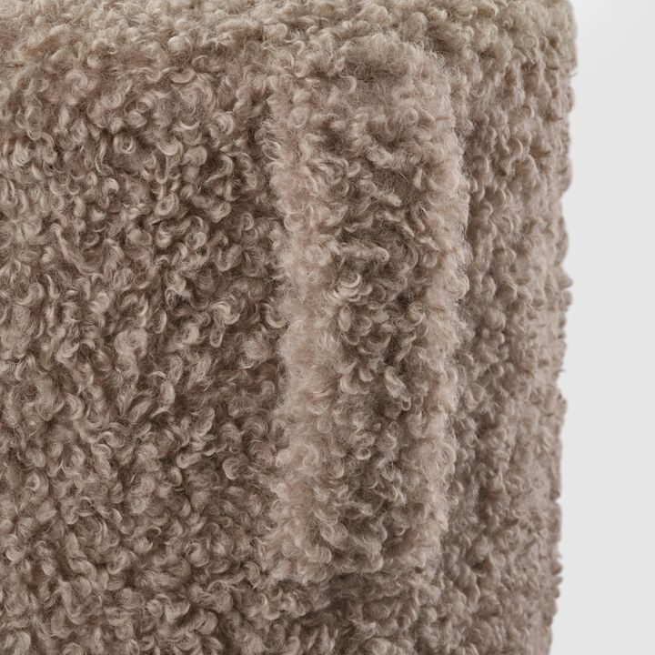 TEDDY Upholstered Super Soft Pouf