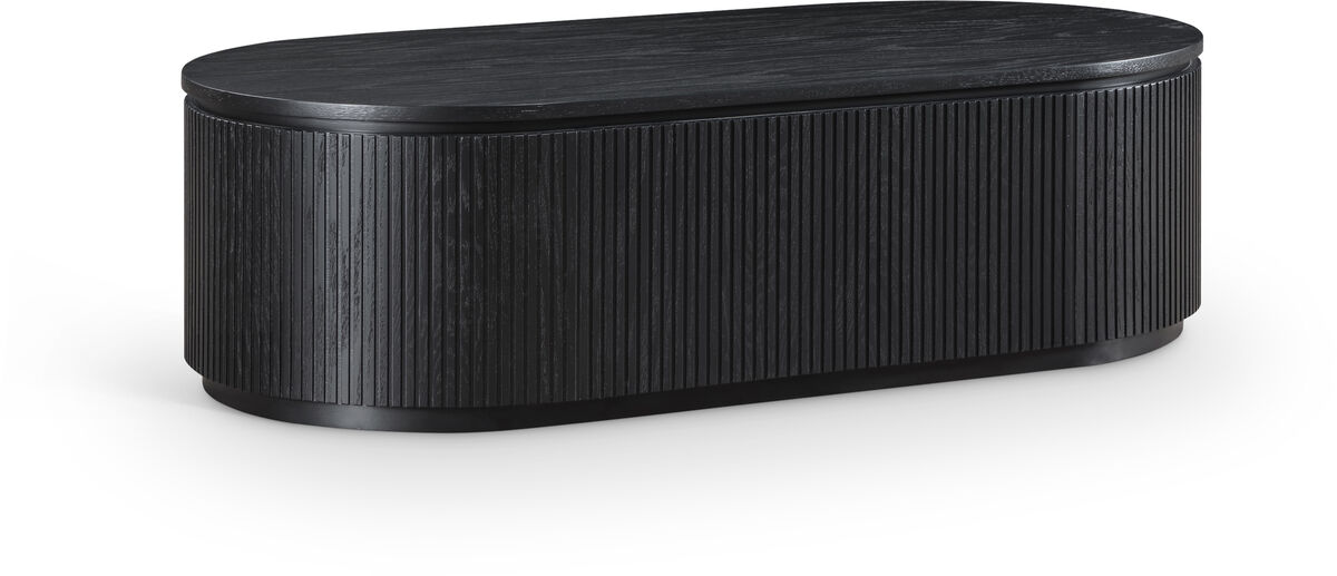 Meridian Furniture Moana Black Rubberwood Coffee Table
