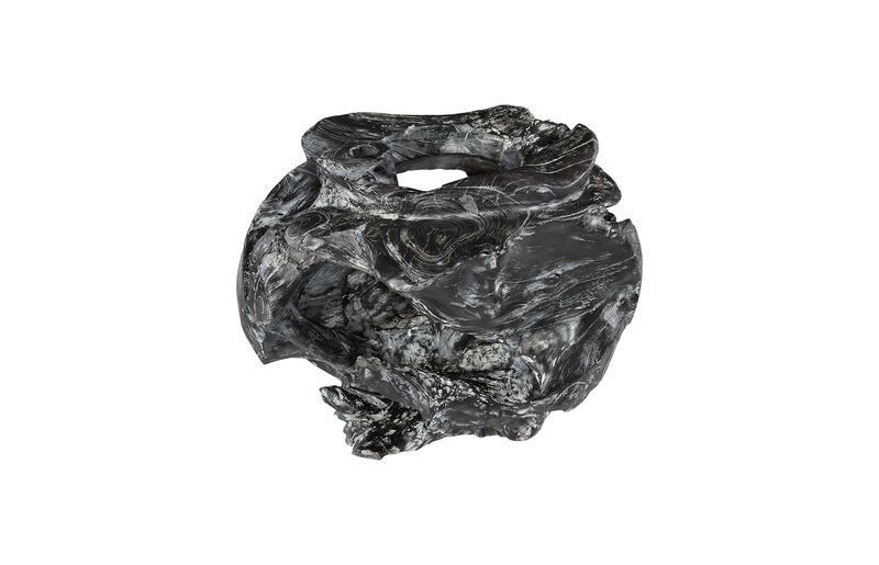 Teak Planter Black Wash