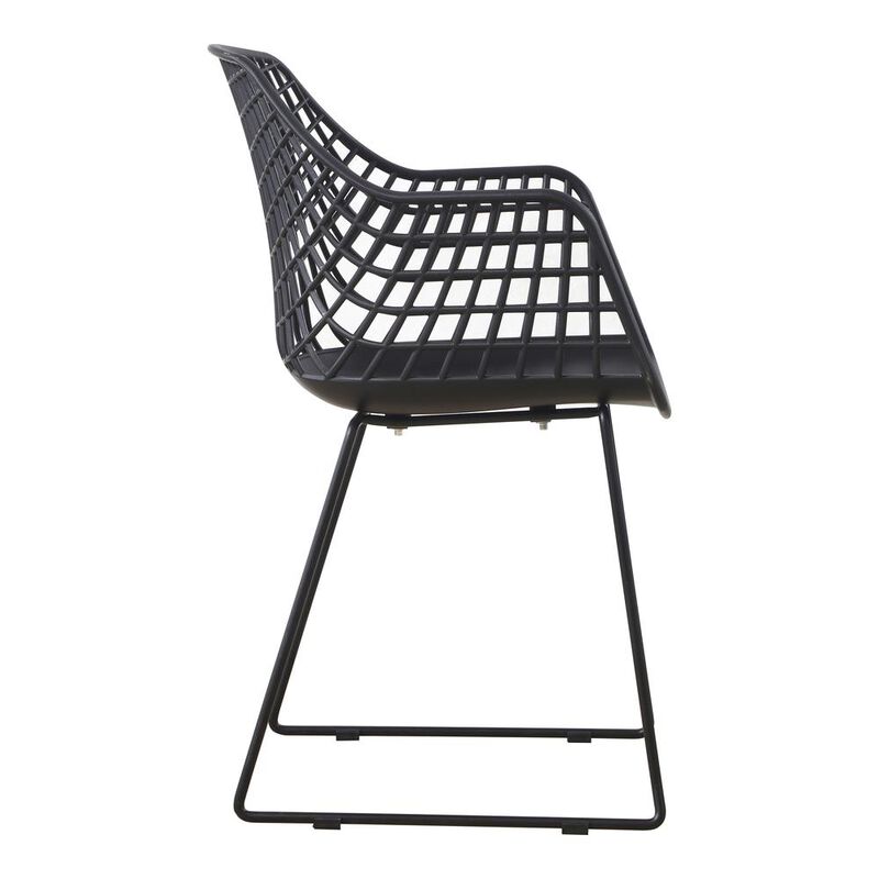 Moe's Home Collection Honolulu Chair, Black