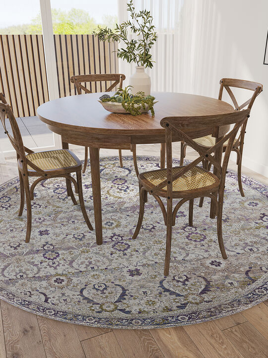 Jericho JC1 Oyster 6' Rug