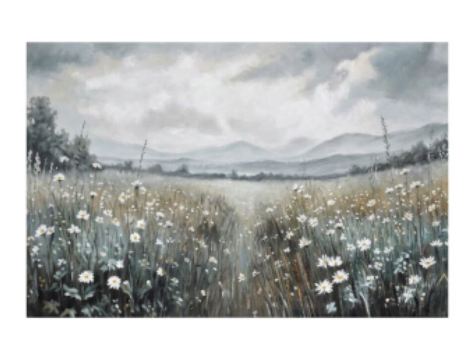 Canvas Wall Art Vintage Decor Classical Floral Room Bathroom Living Office
