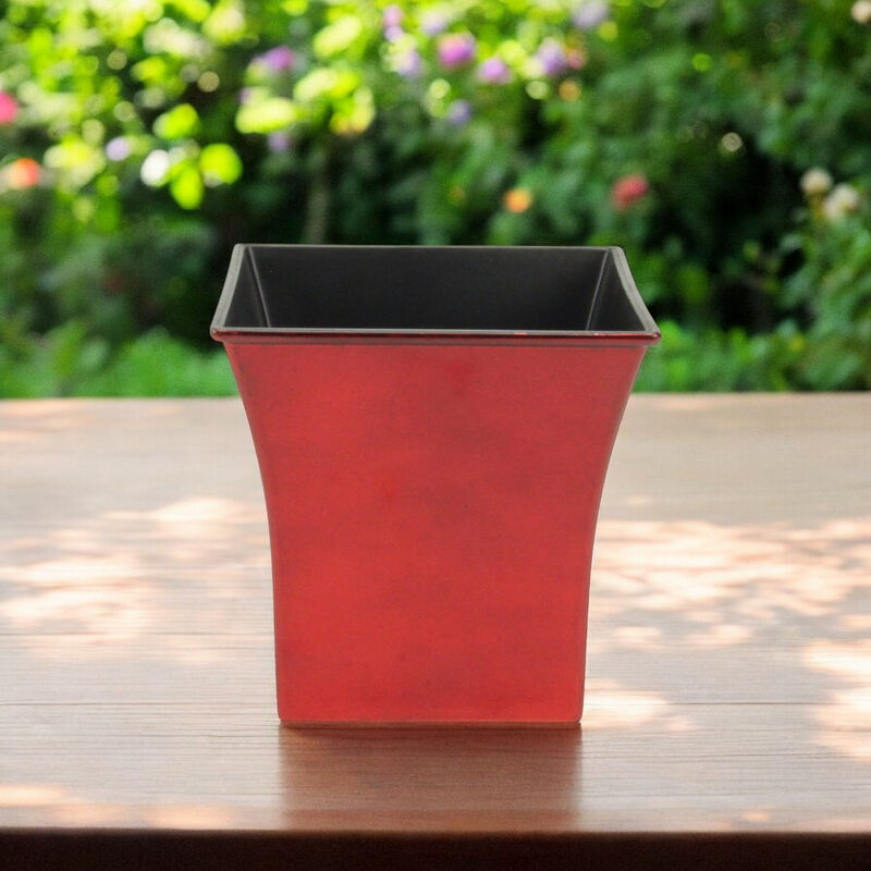 Versatile Square Planter Pot for Indoor Plants, Outdoor Garden, Balcony, or Patio Decor image number 1