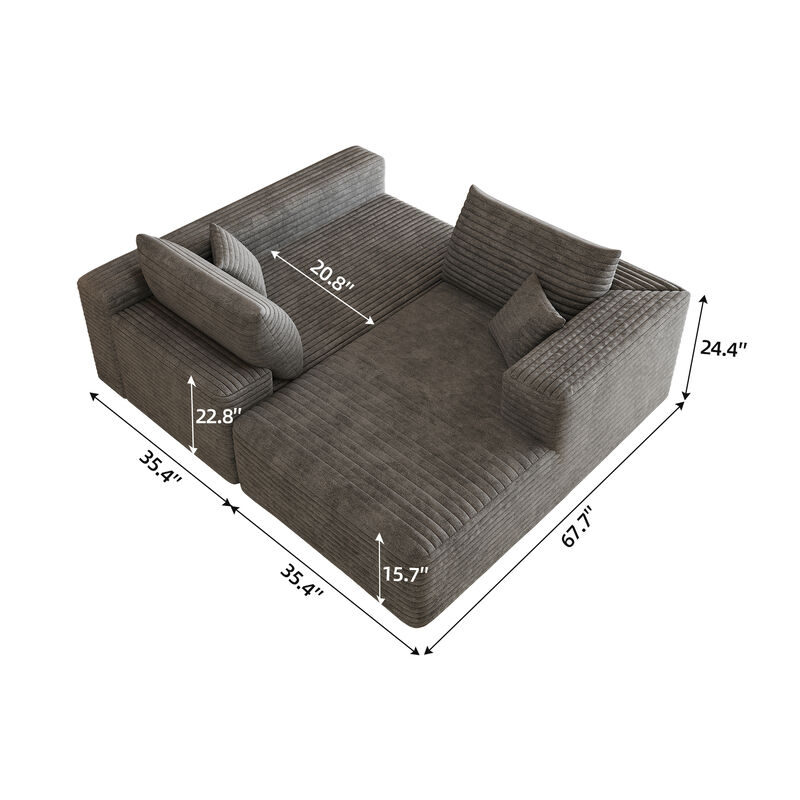 Juszut L Shaped Sectional Sofa image number 7