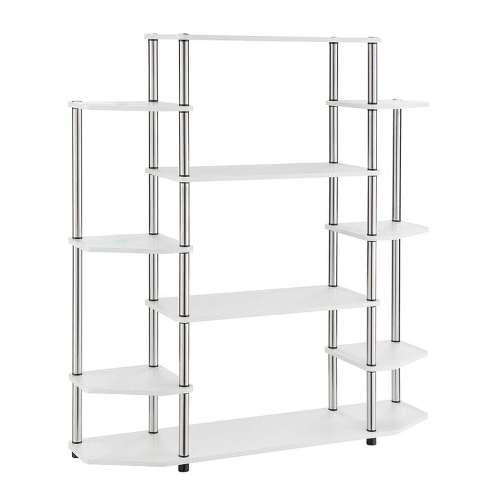 Convenience Concepts Designs2Go Wall Unit Bookshelf, White