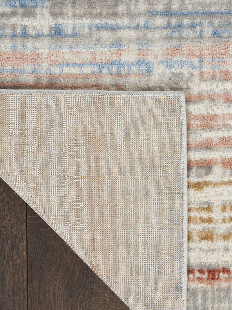 Elation ETN01 Ivory/Multicolor 9' x 12' Rug