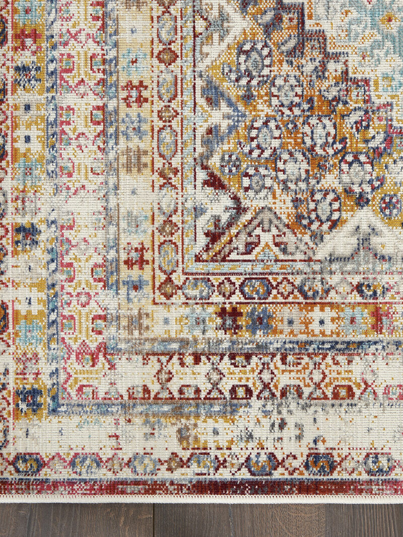 Vintage Kashan VKA09 Multicolor 2' x 4' Rug