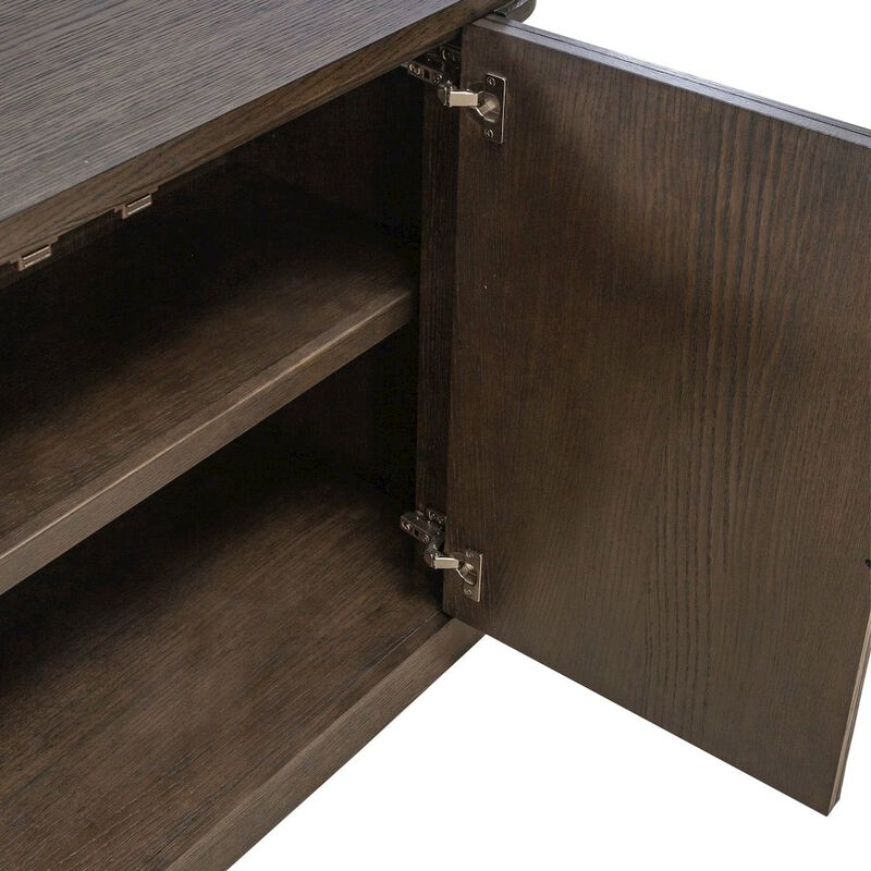Liberty Furniture City View 82 Inch TV Console for Living Room  - Coffee Bean image number 5