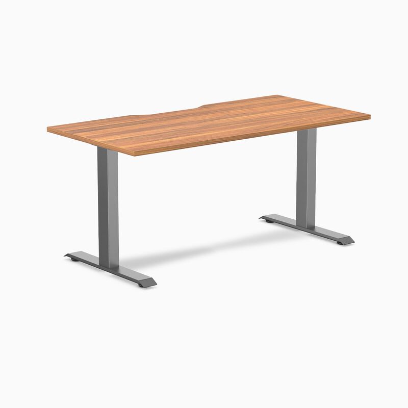 Desky Zero Scalloped Laminate Office Desk image number 0