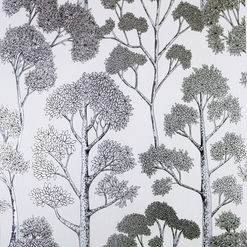 Blanche Silver Trees Wallpaper image number 0