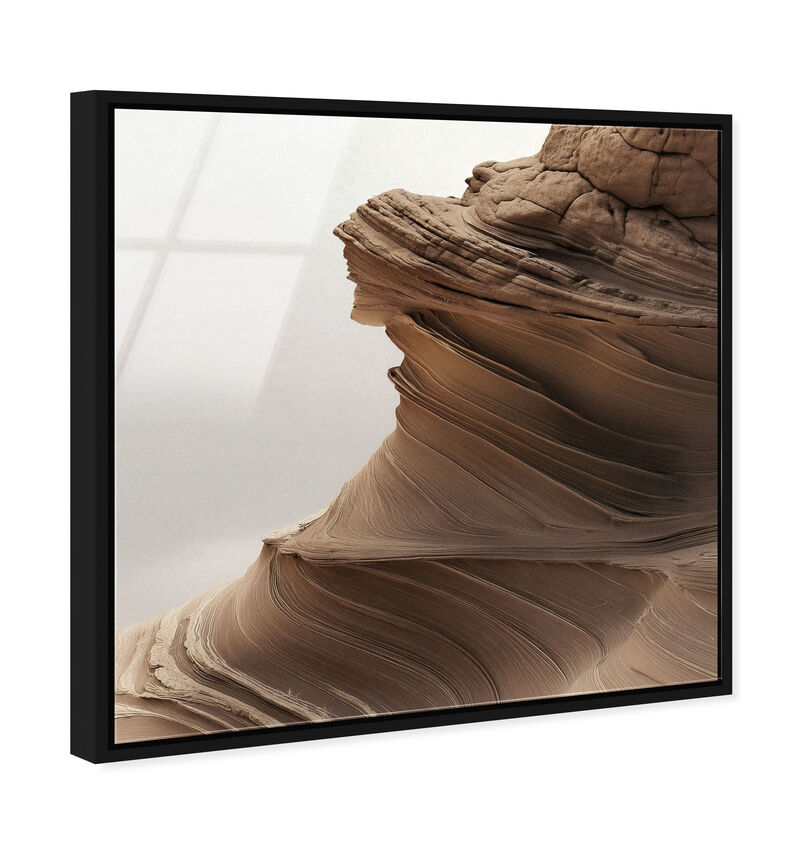 Stoic Sandstone I Abstract Canvas Print by Oliver Gal image number 2
