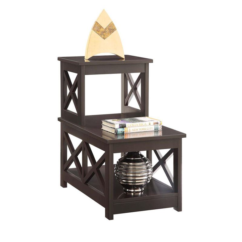 Convience Concept, Inc. Oxford 2 Step Chairside End Table