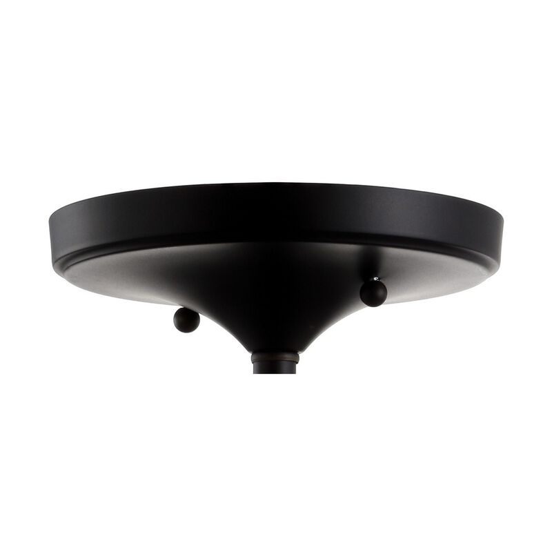Toronto Metal/Crystal LED Flush Mount
