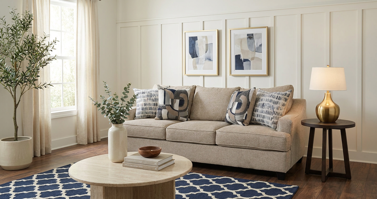 Kittery Putty Sleeper Sofa