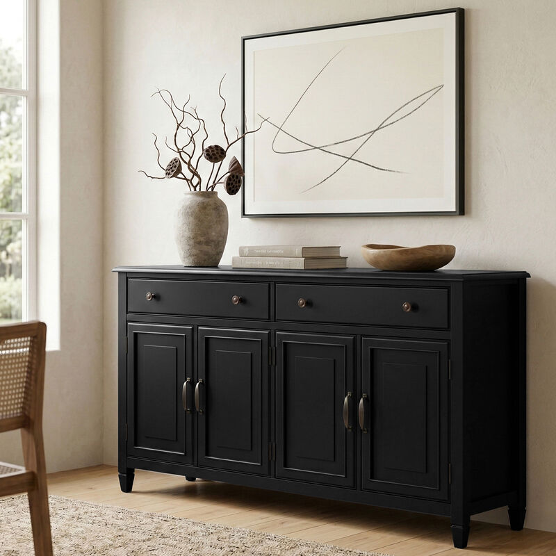 Connaught Large Sideboard Buffet Storage Cabinet image number 1