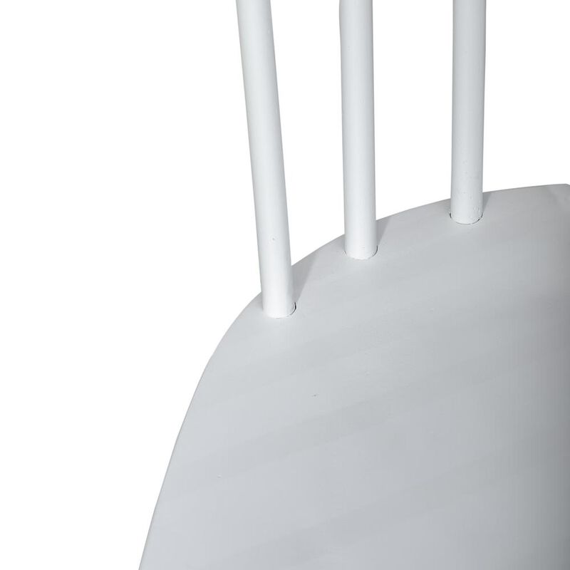Liberty Furniture Spindle Back Side Chair (RTA) - Set of 2 Contemporary White image number 9