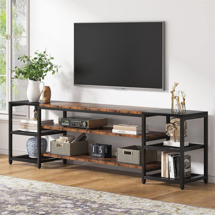 Tribesigns TV Stand 3-Tier Media Entertainment Center for TV up to 85"